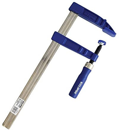 Eclipse Professional Tools EC-SCR16 Morsetto a vite con profondità 120 mm, capacità di serraggio 400 mm (16)