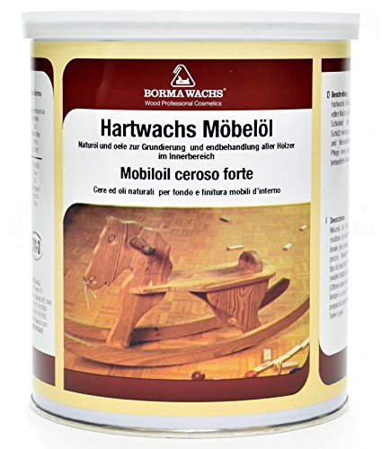BORMA WACHS Natur Hartwachs Möbelöl (1000ml)