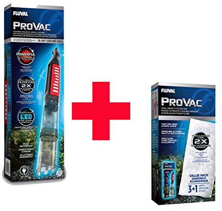 Fluval Pro VAC Bodengrundreiniger (Bodenreiniger + Ersatzfilter)