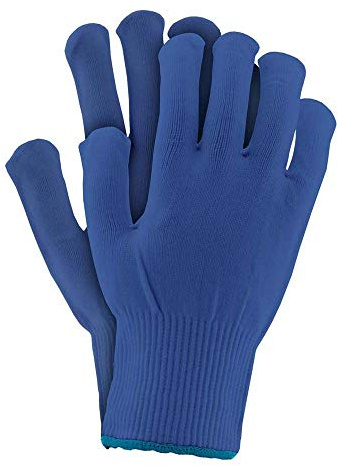 Reis Rpoly_N10 Schutzhandschuhe, Blau, 10 Größe, 12 Stück