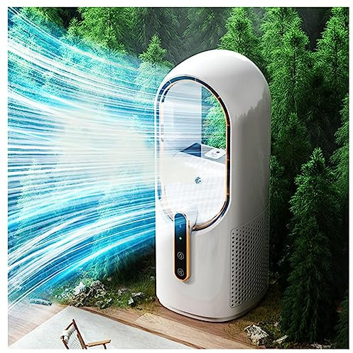 HAZARA Portable Air Conditioner Fan ， USB Rechargeable, With Humidifier Bedroom Fan Small And Portable Desktop Fan ， Fans For Home Bedroom