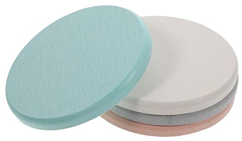 Zerodeko 4 Stück Untersetzer Aus Kieselalgenschlamm Badezimmerzubehör Saugfähige Matte Wasserabsorbierende Untersetzer Anmutig Eleganz Diatomeenschlamm Schreibtisch Erde