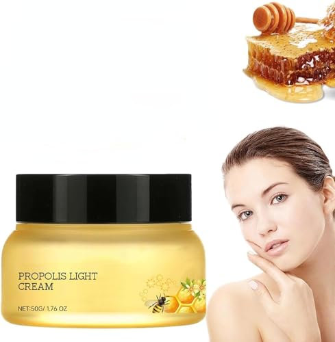 Royal Jelly Face Cream, Bee Face Cream Anti Aging, Bees Firming Moisturizing Cream, Anti Wrinkle Honey Cream for Women & Men (2pcs)