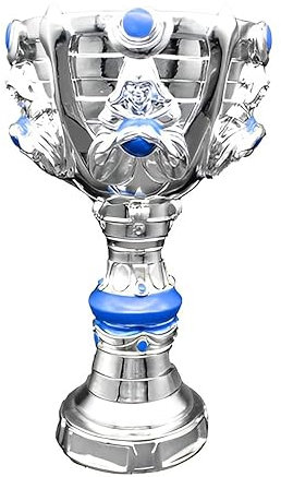HLUONGTN Trofeo'Evocatore Di Trofeo Del Campionato Mondiale Di Lol Coppe Premio Trofei Personalizzati/48Cm