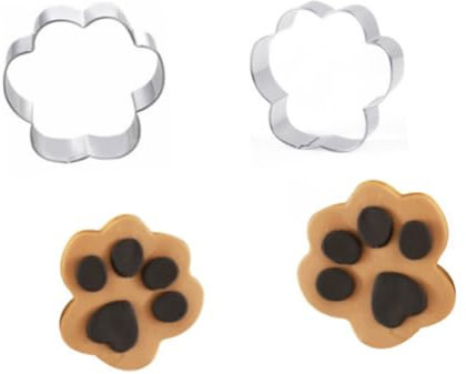 Cabilock 4piezas Moldes Para Hornear Inoxidable Cortadores De Galletas Molde Para Pasteles Patrulla Canina
