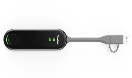 Yealink PA20 BYOD Content Sharing Pod, USB Wireless Presentation Device, Black