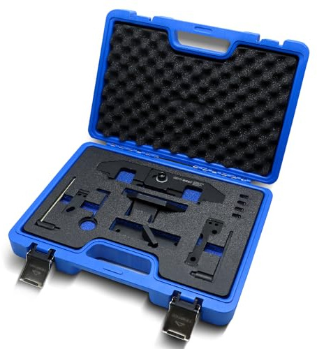 CCLIFE Motor Einstellwerkzeug Set Steuerzeiten Werkzeuge kompatibel mit PSA 1.0, 1.2 VTI und 1.2 GDI PureTech, Präzise und Zuverlässig für die Motorwartung