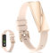 MiracDan Fitness Tracker Armband ohne Display, Smart Bracelet Ultraleicht, Smart Band Bis zu 35 Tage Akkulaufzeit, 1ATM Wasserdicht, 24/7 (Herzfrequenz, SpO2, Schlaf, GPS), Sportaktivitäten-Tracker