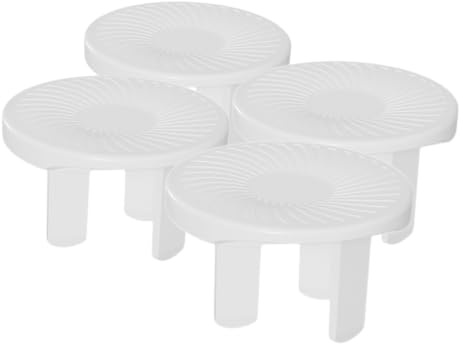 HOLIDYOYO 4 piezas Cubiertas de Seguridad para Enchufes Infantiles Protector de Enchufes con Diseño Útil y Instalación Protección contra Peligros Eléctricos