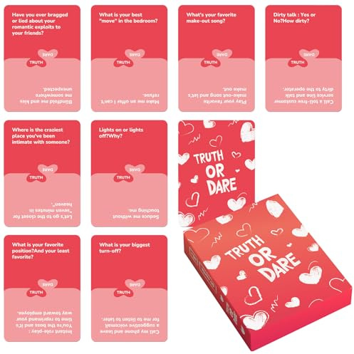 Qkbuza Gioco di Carte per Coppie | Gioco Interattivo Di Esplorazione Relazionale - Idee Romantiche Per Appuntamento Serata in Amanti Animazione Festive Adulto