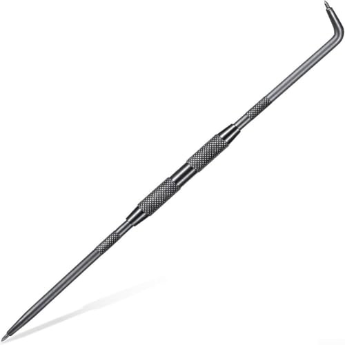 Doppelkopf-Anreißwerkzeug, Ingenieur-Anreißwerkzeug, 45# Stahl, sechseckiges Kopf-Design für stabiles Anreißen auf Metall und Glas