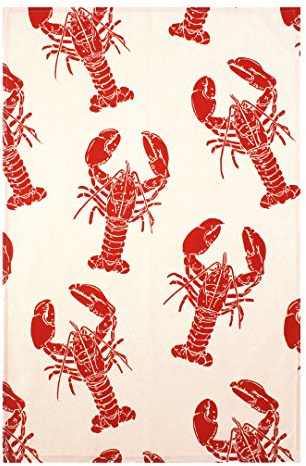 Ulster Weavers Geschirrtuch aus Baumwolle, 74 x 48 cm, Hummermotiv