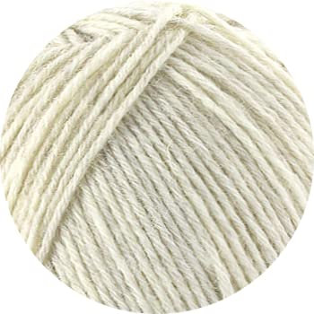 Lana Grossa MEILENWEIT 6-Fach 150g Spezial Uni 9228 - Natur