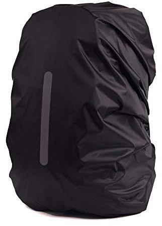 quanjucheer Housse de pluie pour sac à dos, voyage en plein air, camping, réfléchissant, étanche, protection M