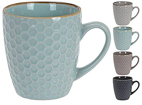 SET 4 TAZAS CAFÉ 200ml COLORES SURTIDOS