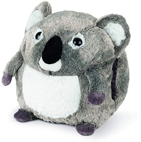 COZY NOXXIEZ Kuschelige Plüsch Kinder Handwärmer - Kuscheltier, Stofftier, Kopfkissen als Flauschiges Wärmekissen Plüschtier für Bett, Auto und Zuhause (Koala)