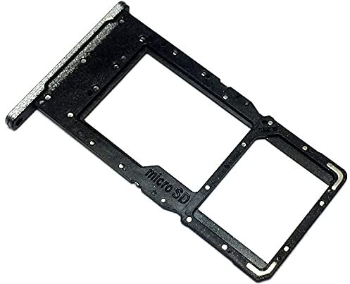 Simkartenhalter und Micro-SD Fach für Samsung Galaxy Tab A7 Lite LTE (SM-T225), Original Ersatzteil, Silber