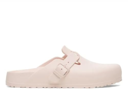 Birkenstock Boston Sandali EVA, Rosa Chiaro.Sabot moda Donna e Ragazza. PIANTA STRETTA NUMERAZIONE DAL 36 AL 41 (Rosa, Sistema Taglie Calzature EU, Adulto, Numero, Stretta, 41)