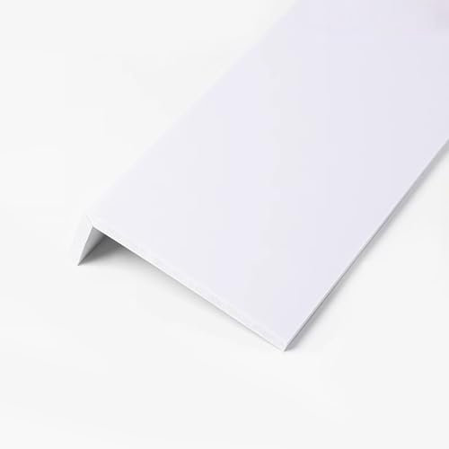 HPIRFYE Reines Weiß Fensterbank innen,Kunststoff frischluft fensterbrett