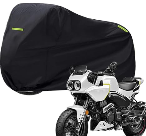 Housse de rangement robuste pour scooter, 245 x 125 x 105 cm, bandes réfléchissantes pour intérieur et extérieur, protection contre les intempéries