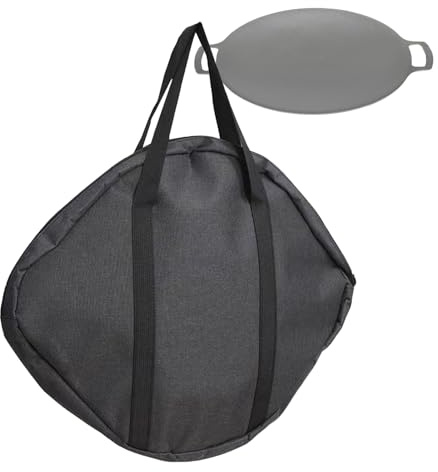 Generisch Pfannenbeutel - wasserfeste Bratpfanne Lagerung, leichte Kochkoffer | Langlebiger Pfannenhalter, Schutzanträge, tragbarer Reisebereich, Outdoor -Kochgeschirrspeicherzubehör für Camping