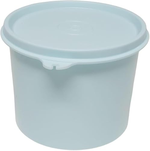 Tupperware Hitparade - Ciotola estiva con coperchio sospeso, a prova di perdite, 550 ml, colore: turchese chiaro