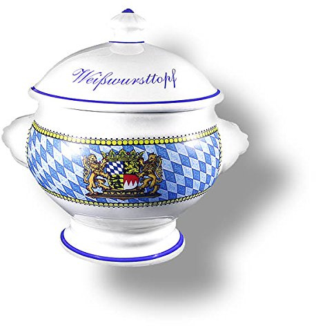 Bayerischer Weißwurst-Topf oder Weißwurst-Terrine 1l