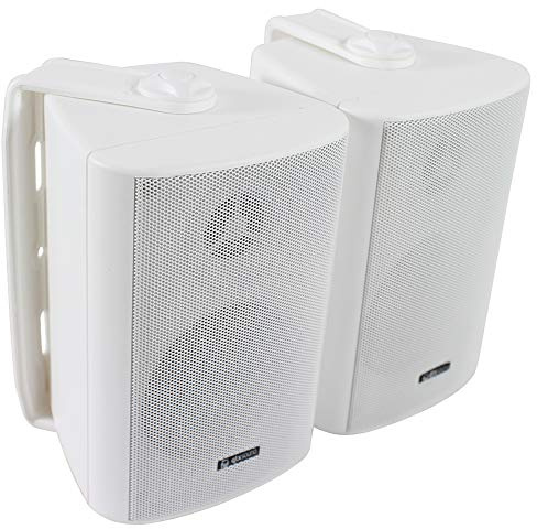 Adastra BC3W 8,89 cm väggmonterade högtalare tvåvägs hem ljudinstallation hifi stereo 60 W vit