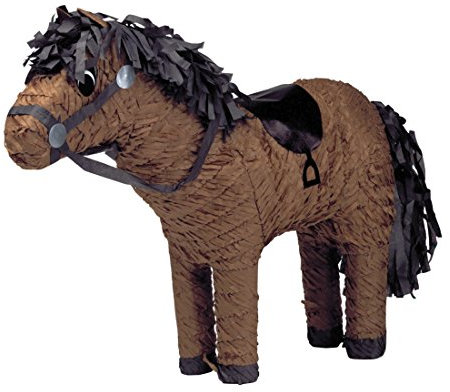 NET TOYS Pinata Pferd Kindergeburtstag Spiel Pony Pferdepinata Geburtstagsfeier Partydeko Kinderspiel