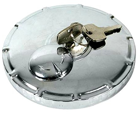TRUCK DUCK® Universal krom tanklock 80 mm med lås säkring lås stöldskydd lastbil NZF tank