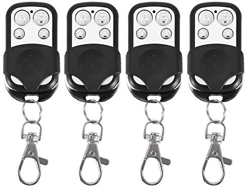 Car Garage Door Remote Control Key, 4Pcs Universal Garage Door Electric Door Wireless Remote Key
