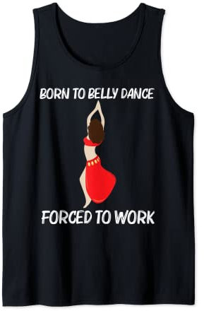 Cooler Bauchtanz für Männer und Frauen, schimmernder Tänzer Tank Top