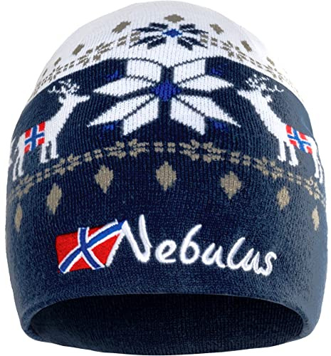 Nebulus Unisex Mütze Infinity, warme, kuschelige Mütze, Beanie im Norweger-Style