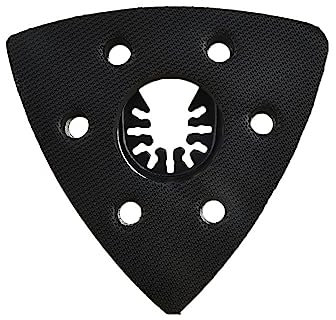 Oniissy Base de arena triangular, hojas de sierra vibratorias de almohadilla de arena triangular de 93 mm, accesorios de herramientas de carpintería, accesorios de herramientas de carpintería,