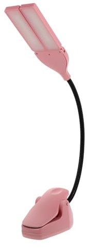 Veemoon Led Klavierlampe Schutzlampe Led Nachtlicht Mit Clip Lebendiges Rosa Augenfreundlich Usb Ladefunktion Notenlicht Für Klavierübung