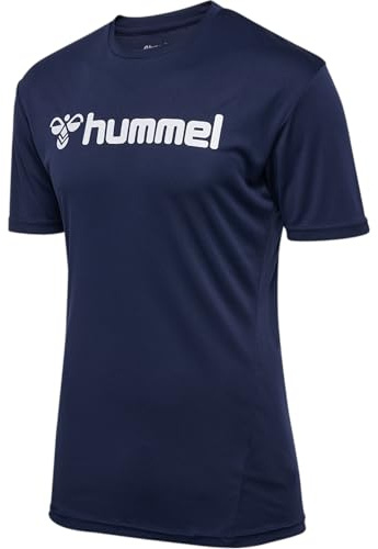 hummel hmlLOGO Jersey S/S, marinblå, 2XL