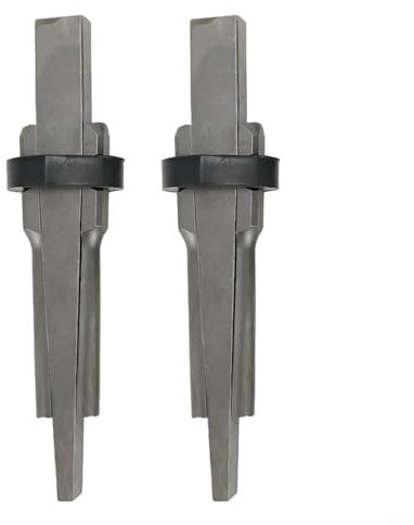 2 juegos de cuñas de división de roca, divisor de hormigón de cuña y cuña, divisor de roca resistente, herramientas manuales de separación de rocas, herramienta de cuña de división de piedra de roca