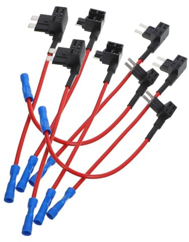 HAPINARY Sicherungskasten Mini Sicherungshalter Inline Für Kfz-Kabel Standard-sicherungssteckdose Sicherungsbuchse Adapter