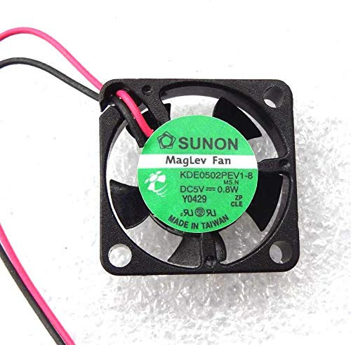cooler Fan for 25mm x 6mm MagLev Fan 5V DC 0.8W Bare 5 Leads Vapo Bearing 25x6mm KDE0502PEV1
