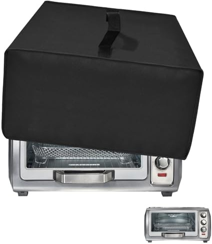 NUENSS-ROR Air Fryer Dust Cover for Hamilton Beach 6 Slice Toaster, Heavy Duty Waterproof Dustproof Heat-Resistant Air Fryer Protective Case, Kitchen Small Appliance Dust Cover (20.7Dx17.1Wx9H)