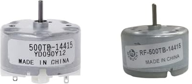 Motore rotativo RF-500TB-14415, 6 V, per sistema di allarme/luce