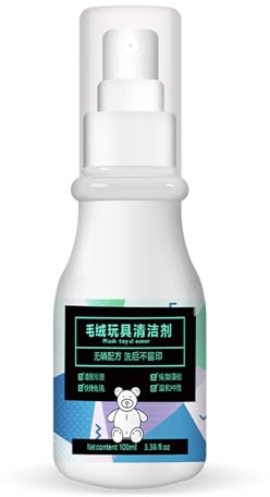 Generisch Pulitore a Secco per Animali di Peluche, 100 ml, detergente Liquido per la Pulizia degli Interni 'Auto e Il Soggiorno