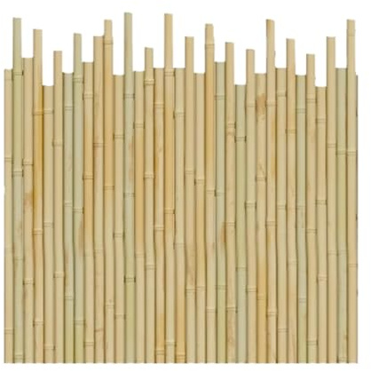 GOCHUSX Gestaffelter Holzzaun, Dekorative Sichtschutzwand Für Den Außenbereich, Flexibler Lattenzaun Als Beeteinfassung Für Garten, Hinterhof, Balkon, Terrasse(Wood Color,200x100cm-5PCS)