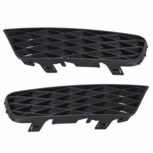 CWOQOCW Juego de Cubiertas de luz antiniebla para Honda Civic 2009-2011, Borde de Parachoques Inferior Exterior Delantero, plástico Negro Izquierdo Derecho, OE 71106SNAA50
