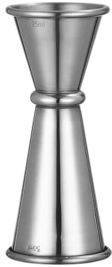 Jigger de cóctel doble acero inoxidable(25 50ml)