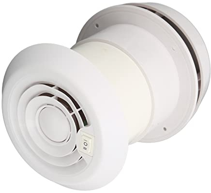 YUEHISY DC12V RV Extractor de Techo Ventilación con EnergíA Solar Silencioso 12V Autocaravana Caravana Ventilación de Aire Universal Negro ABS A Prueba de Polvo A Prueba de Insectos