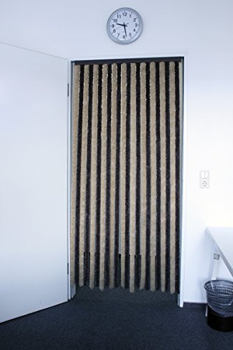 Fun Star Flauschvorhang 200X90 Beige/braun