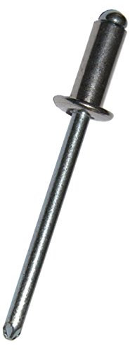 Gesipa Blindniete Alu/Stahl 3,2 x 6 F mm, 500 Stück, (1433476) Blindniettechnik, Grau