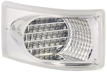 HELLA 2BA 345 982-041 Blinkleuchte - LED - 24V - Einbau/Schraubanschluss - Lichtscheibenfarbe: glasklar - Kabel: 500mm - Stecker: offene Kabelenden - rechts/links - Menge: 1