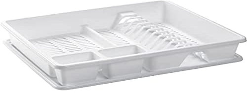 Plastic Forte Égouttoir à vaisselle Blanc 48 x 38 x 9
